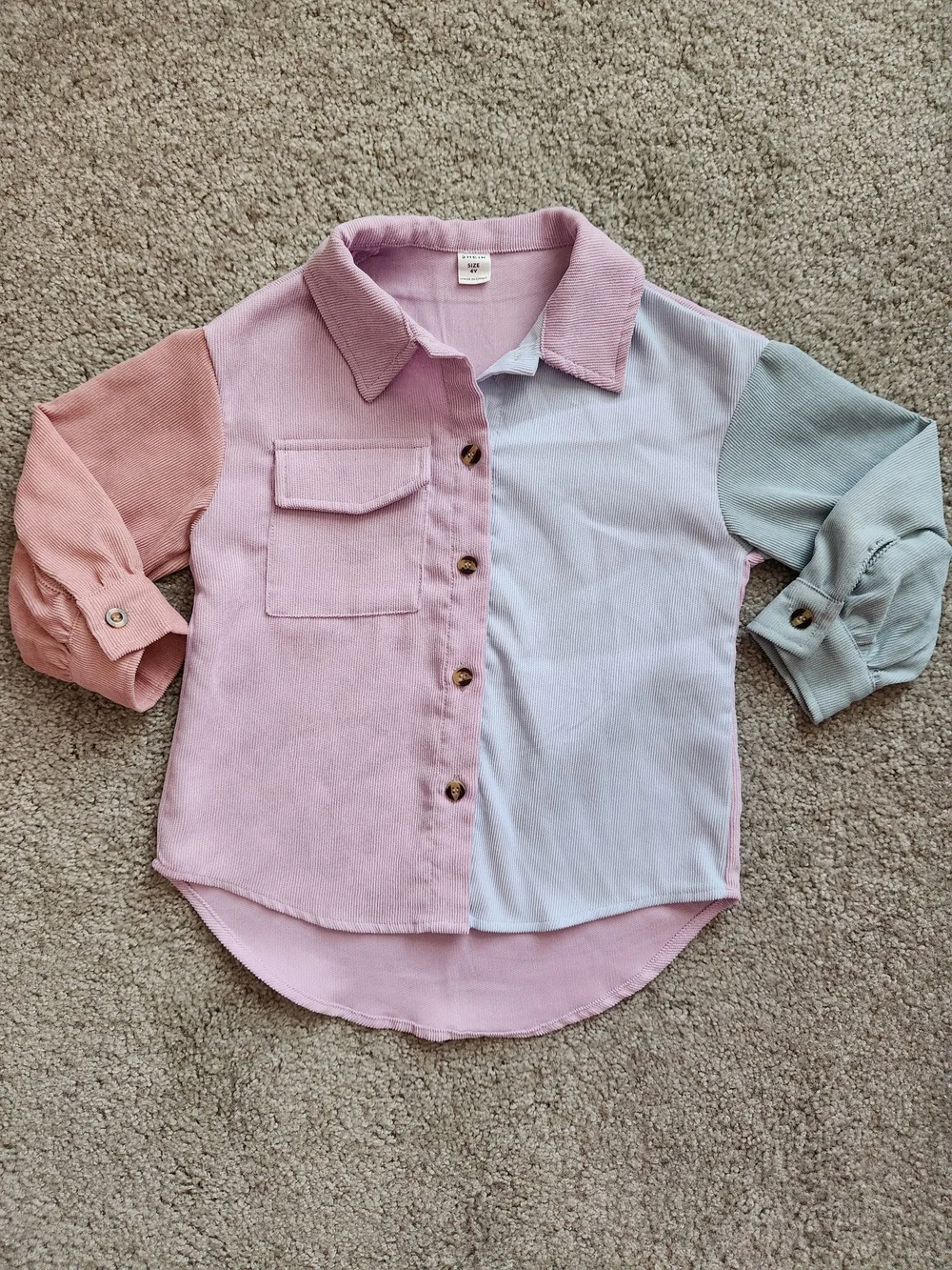 Girls 4T Pastel Princess Mix & Match Bundle | Ariel, Peppa Pig | 5 Pieces